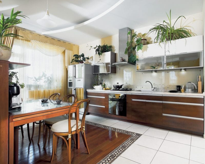 Кухня в греческом стиле: особенности стильного и уютного дизайна +85 фото #39