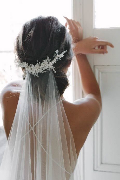 Свадебные прически на длинные и средние волосы: более 100 фото #81