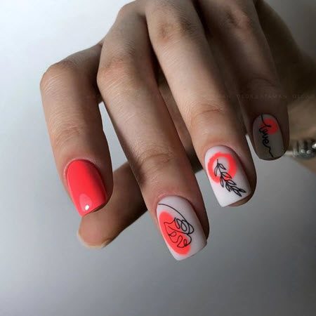 Модный дизайн ногтей 2021: более 200 фото новых тенденций и техник красивого маникюра #15