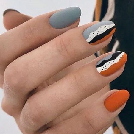 Маникюр на овальные ногти 2021: актуальные фото новинки и модные тенденции дизайна ногтей #134