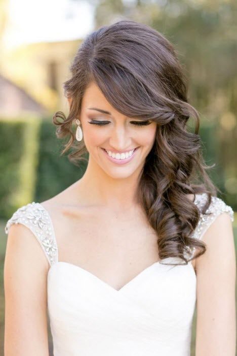 Свадебные прически на длинные и средние волосы: более 100 фото #35