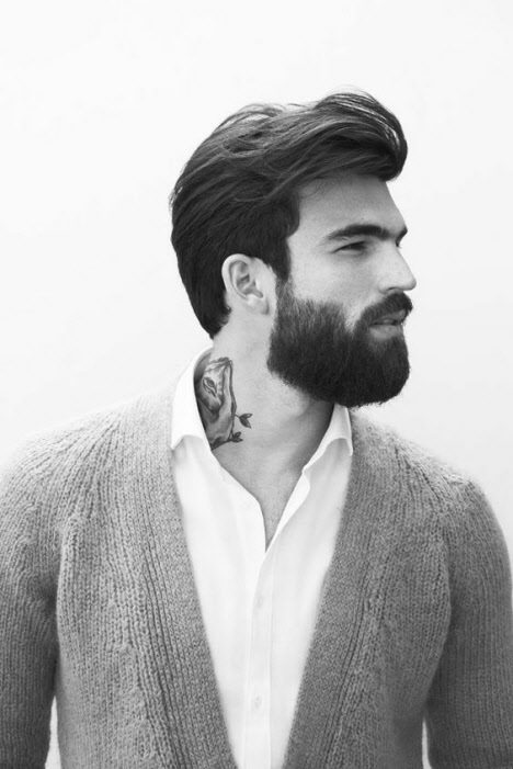 Стрижки с бородой на короткие, средние и длинные волосы. Фото модных мужских стрижек #36