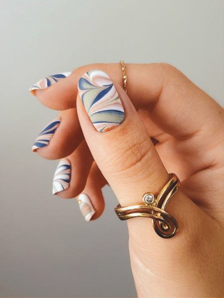 Идеи необычного и стильного дизайна ногтей 2023. Фото новинки невероятно красивого маникюра #55