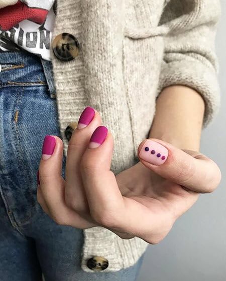 Модный маникюр геометрия 2021: более 100 фото новинок красивого дизайна ногтей #36