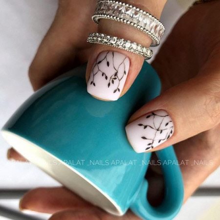 Идеи необычного и стильного дизайна ногтей 2023. Фото новинки невероятно красивого маникюра #73