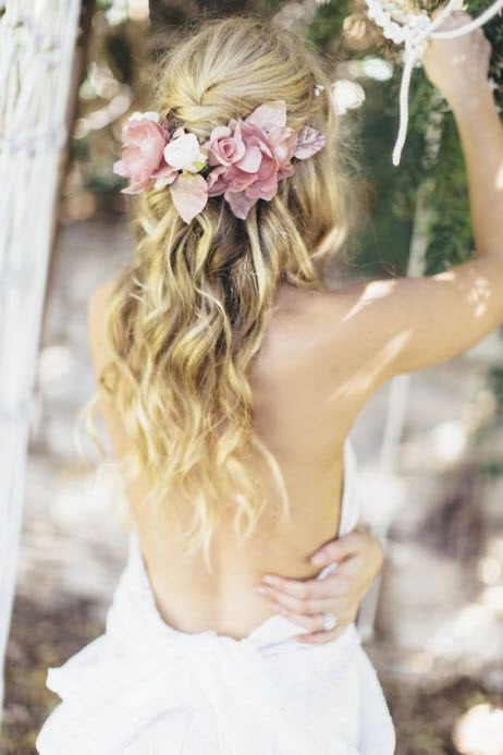 Свадебные прически на длинные и средние волосы: более 100 фото #106