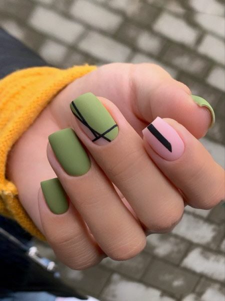 Красивый дизайн ногтей 2022-2023: фото модного маникюра из Инстаграм #51