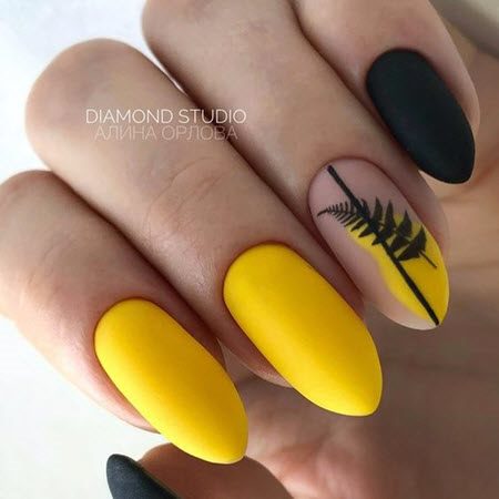 Дизайн ногтей гель-лаком 2021: фото модных тенденций красивого маникюра #116
