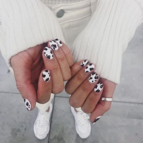 Модный маникюр с леопардовым принтом. 85 фото лучших идей на короткие и длинные ногти #45