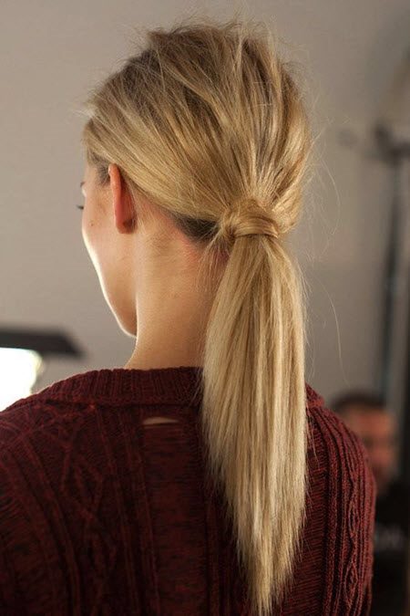 Легкие и красивые прически на каждый день на длинные волосы #17