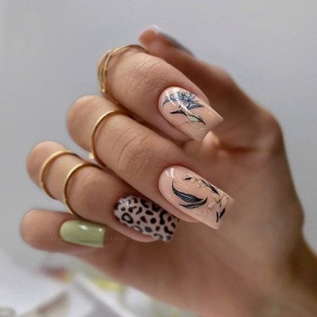 Маникюр весна 2023: актуальные цвета и трендовый дизайн ногтей #89
