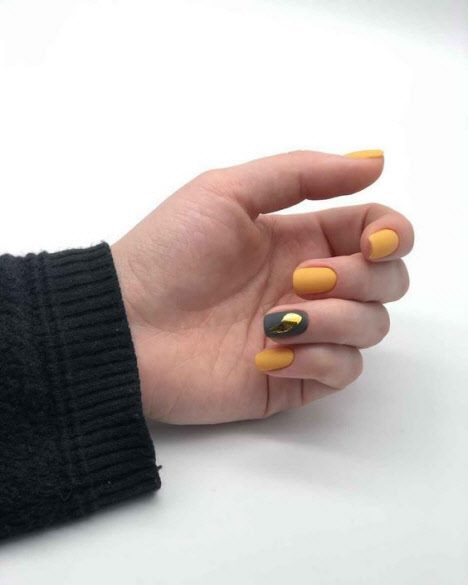 Новинка маникюра 2019-2020: техника слезы единорога или жидкий метал на ногтях. Фото модных и красивых сочетаний на короткие и длинные ногти #79