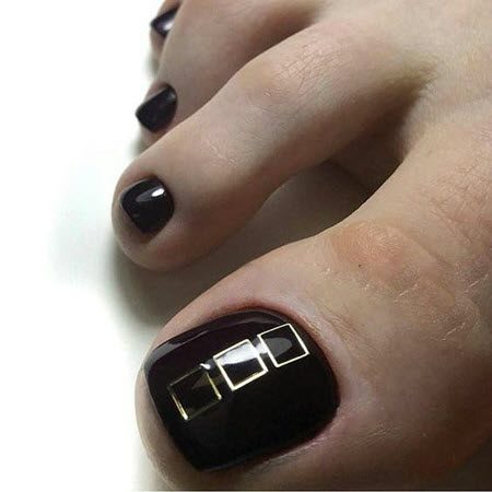 Модный педикюр 2020: свежие фото новинки трендового дизайна ногтей #84