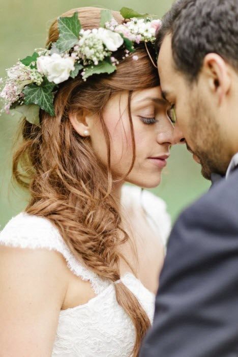 Свадебные прически на длинные и средние волосы: более 100 фото #104