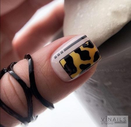 Маникюр осень 2023: фото новинки трендового дизайна ногтей. Более 150 фото #108