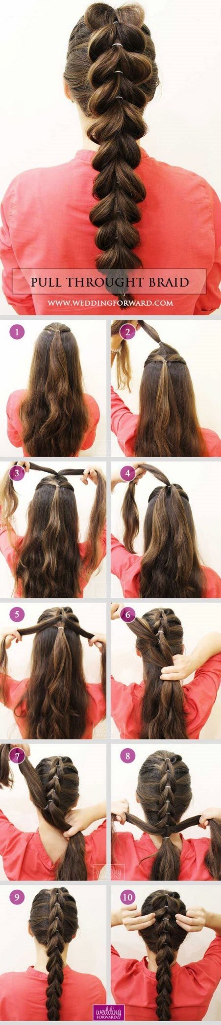 Прически на основе плетения кос на длинные и средние волосы. Пошаговые инструкции с фото #5