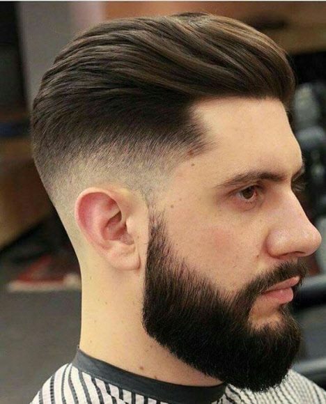 Стрижки с бородой на короткие, средние и длинные волосы. Фото модных мужских стрижек #28