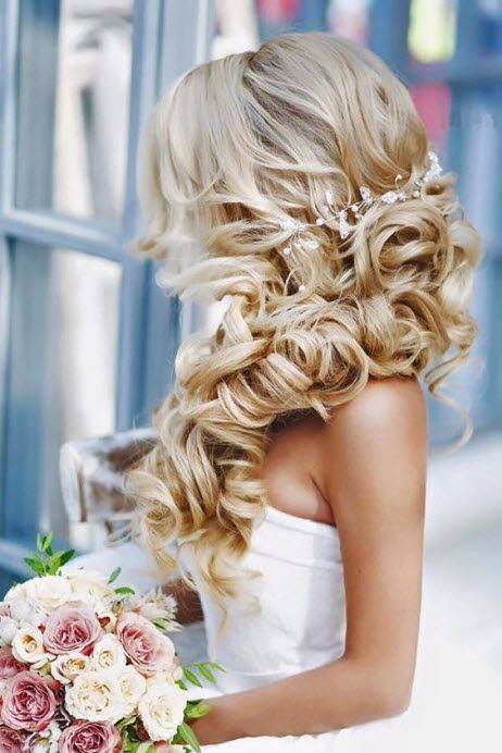 Свадебные прически на длинные и средние волосы: более 100 фото #54