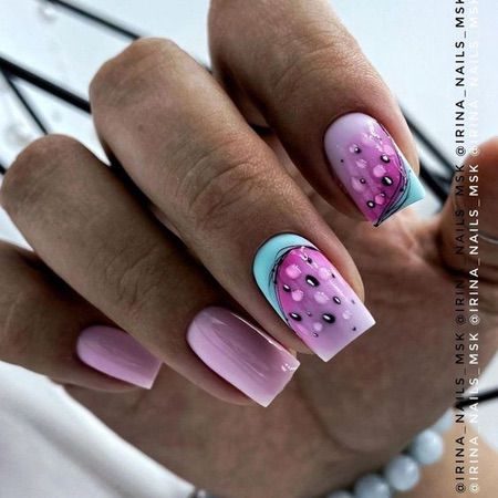Маникюр лето 2023: фото новинки модного дизайна ногтей #105