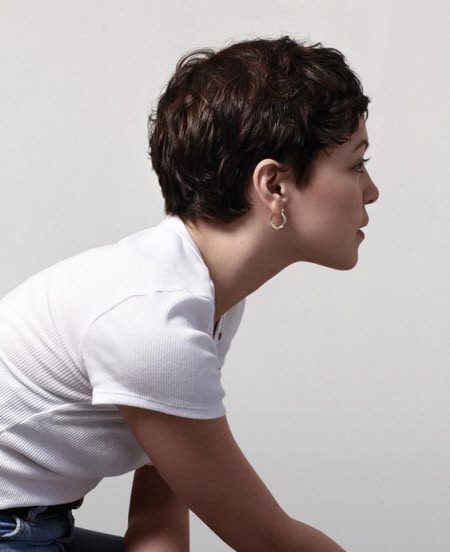Женские стрижки на короткие волосы: актуальные фото новинки и тренды #50
