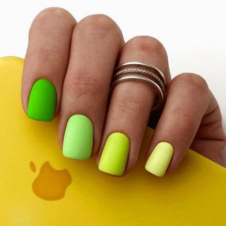Красивый дизайн ногтей на короткие ногти 2022. Более 100 фото модного маникюра #49