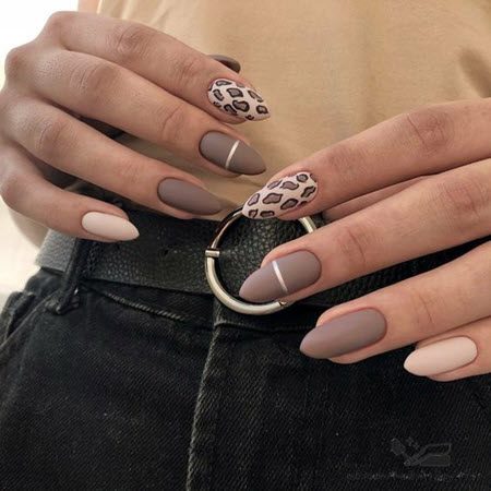 Дизайн ногтей гель-лаком 2021: фото модных тенденций красивого маникюра #118