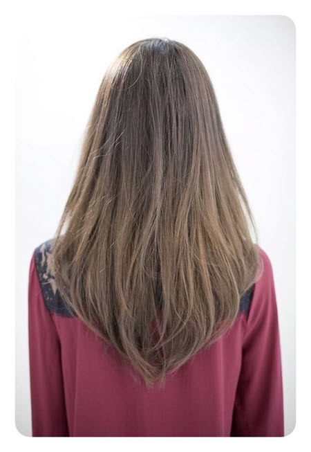 Стрижки на длинные волосы 2020-2021. Фото новинки модных и стильных женских стрижек #30