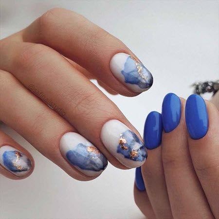 Маникюр на овальные ногти 2021: актуальные фото новинки и модные тенденции дизайна ногтей #119