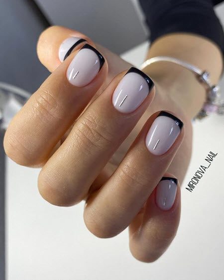 Дизайн ногтей гель-лаком 2021: фото модных тенденций красивого маникюра #51