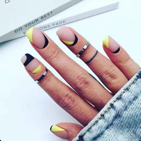 Модный дизайн ногтей гель-лаком 2020-2021. Фото новинки лучших идей трендового маникюра. Более 150 фото #113