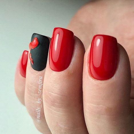 Новинка маникюра 2019-2020: техника слезы единорога или жидкий метал на ногтях. Фото модных и красивых сочетаний на короткие и длинные ногти #15