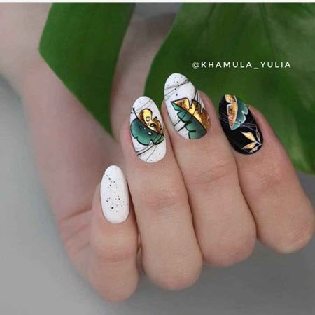 Маникюр на овальные ногти 2021: актуальные фото новинки и модные тенденции дизайна ногтей #142