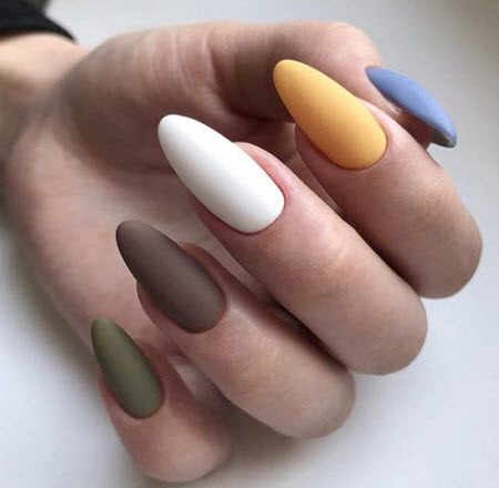 Маникюр на овальные ногти 2021: актуальные фото новинки и модные тенденции дизайна ногтей #36