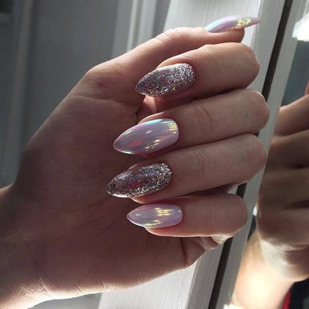 Маникюр на овальные ногти 2021: актуальные фото новинки и модные тенденции дизайна ногтей #62