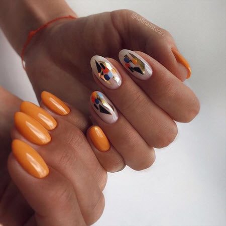 Маникюр на овальные ногти 2021: актуальные фото новинки и модные тенденции дизайна ногтей #117