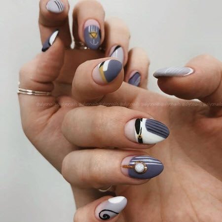 Маникюр на овальные ногти 2021: актуальные фото новинки и модные тенденции дизайна ногтей #111