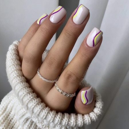 Маникюр весна 2023: актуальные цвета и трендовый дизайн ногтей #144