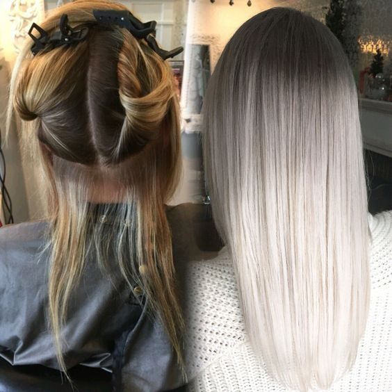 Модное окрашивание волос 2019: виды и техника с фото #96