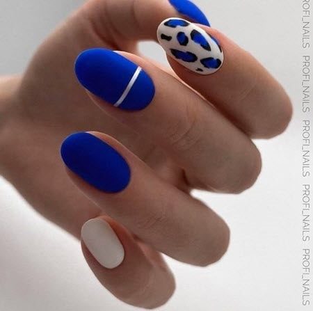Дизайн нарощенных ногтей 2021-2022: более 100 фото красивого и модного маникюра #8