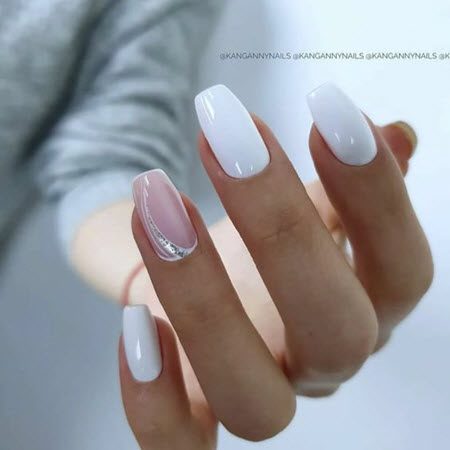 Нежный маникюр 2021: новинки красивого и модного дизайна ногтей. Более 100 фото #118