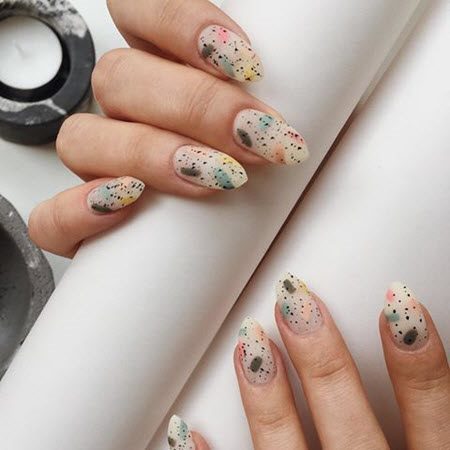 Маникюр на овальные ногти 2021: актуальные фото новинки и модные тенденции дизайна ногтей #13