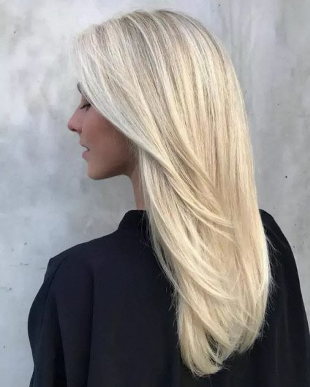 Модные оттенки блонда 2022-2023. Фото новинки трендового окрашивания волос #57