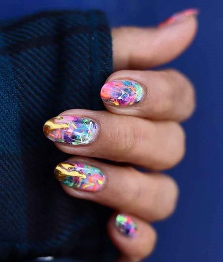 Маникюр на овальные ногти 2021: актуальные фото новинки и модные тенденции дизайна ногтей #116