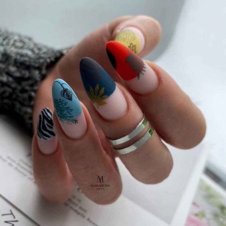 Фото трендового дизайна ногтей осень-зима 2022. Более 100 фото новинок #108