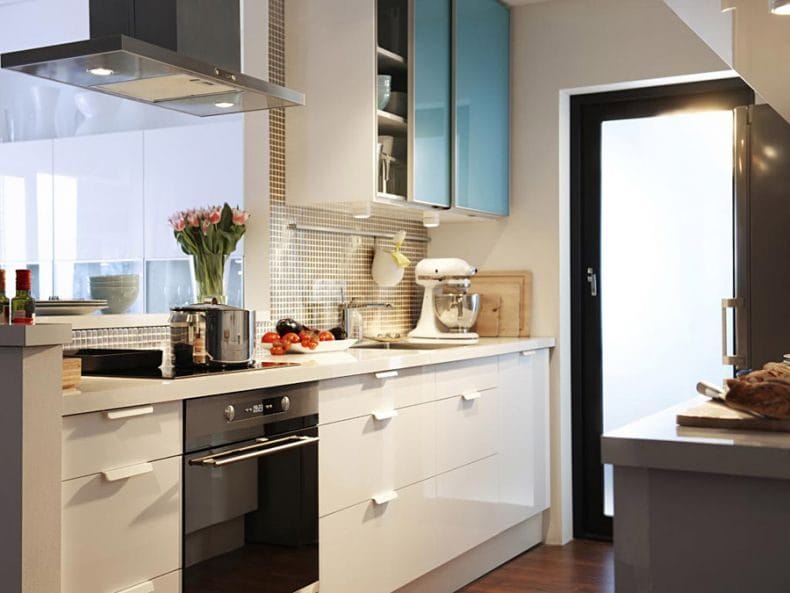 Интерьер кухни 6 кв. м. — лучшие идеи, фото новинки, секреты оформления красивого дизайна маленькой кухни #58