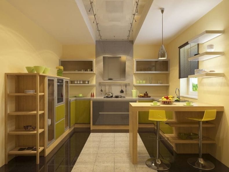 Мебель для кухни — 100 фото идеальной и красивой мебели в интерьере кухни #127