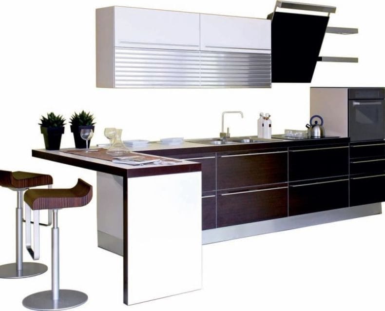 Мебель для кухни — 100 фото идеальной и красивой мебели в интерьере кухни #8