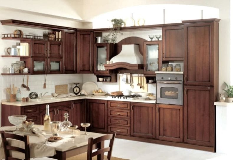 Мебель для кухни — 100 фото идеальной и красивой мебели в интерьере кухни #19