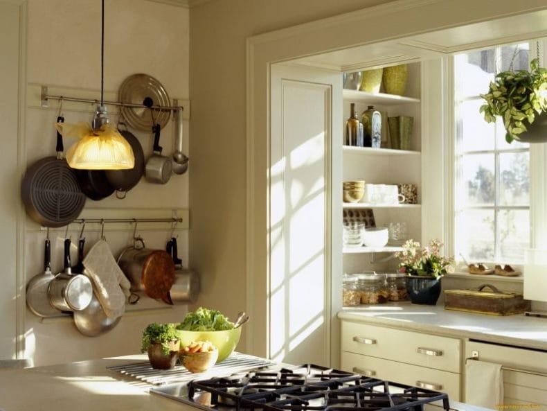 Интерьер кухни 6 кв. м. — лучшие идеи, фото новинки, секреты оформления красивого дизайна маленькой кухни #23