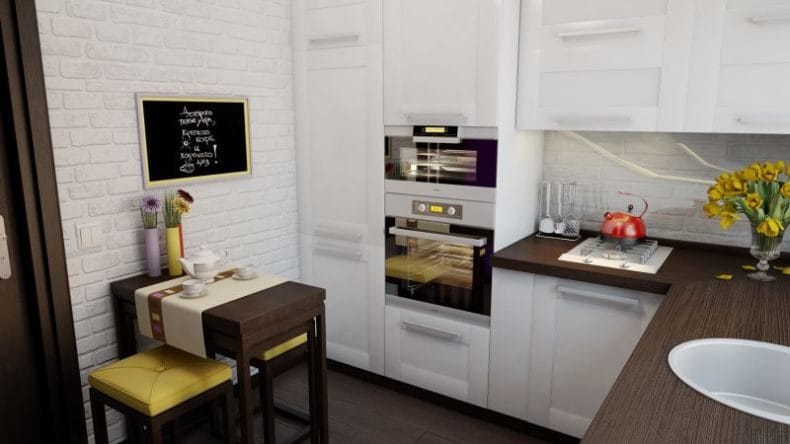 Мебель для кухни — 100 фото идеальной и красивой мебели в интерьере кухни #101